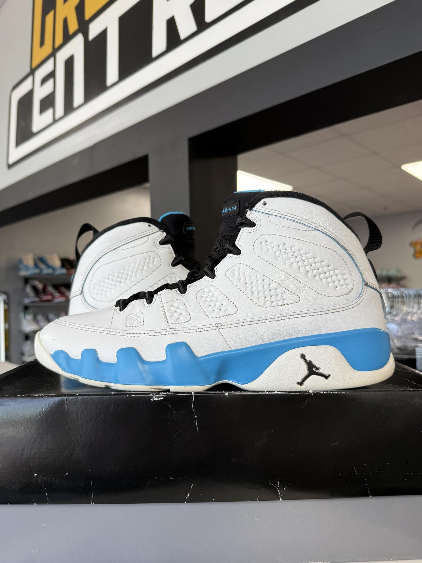 Jordan 9 "Powder Blue" Used Size 11
