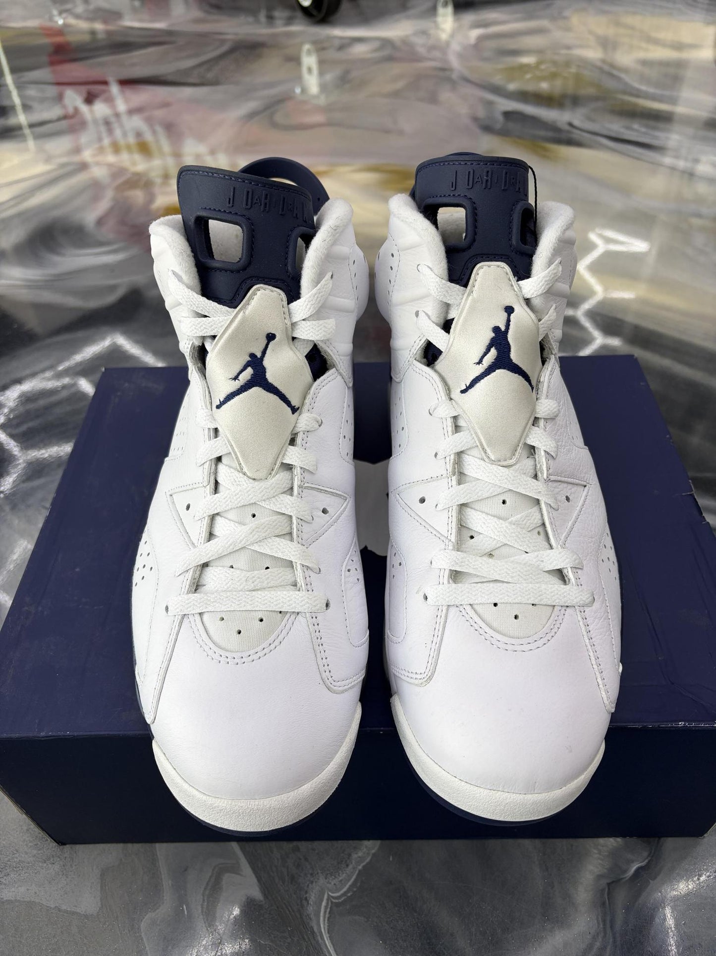 Jordan 6 "Midnight Navy" Used Size 12