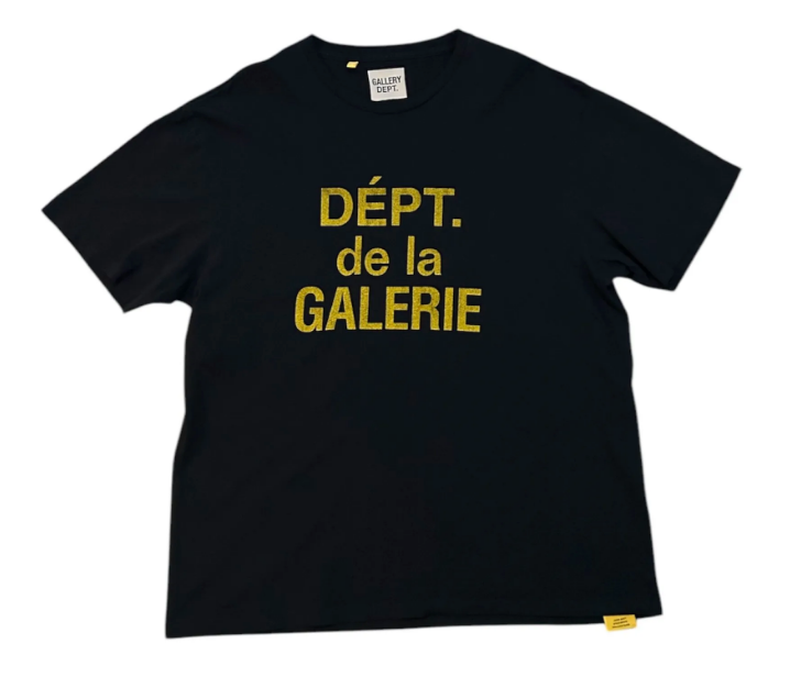 Gallery Dept. Big Font French Souvenir Tee "Black"