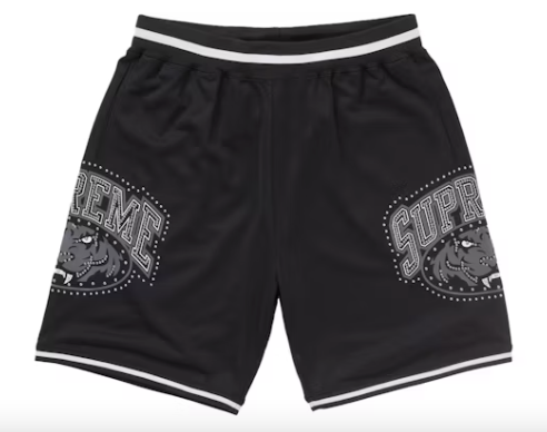 Supreme Studded Basketball Shorts "Black"