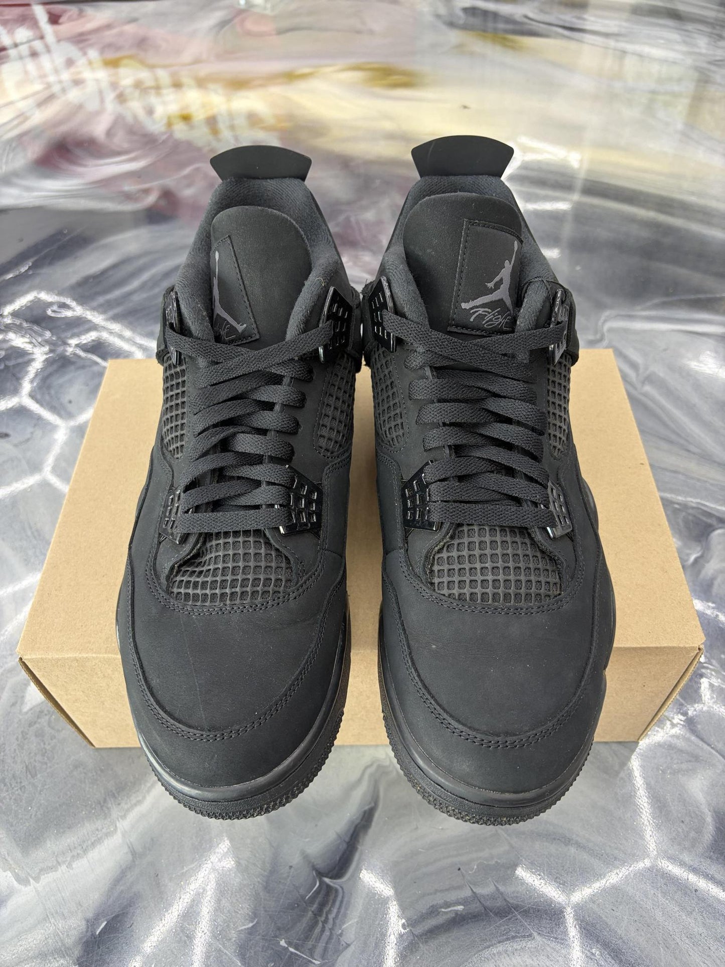 Jordan 4 "Black Cat" Used Size 13