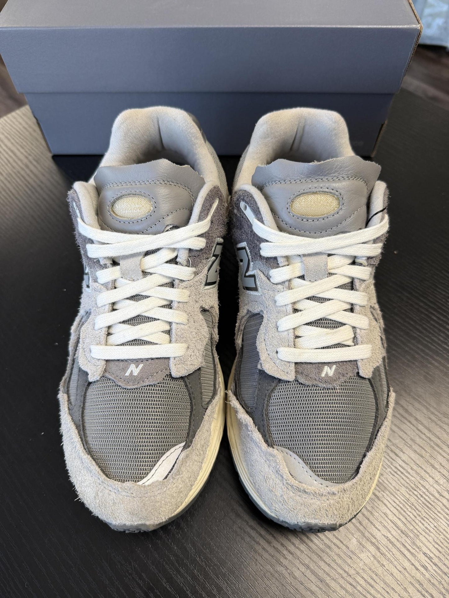 New Balance 2002R "Protection Pack Rain Cloud" Used Size 8.5