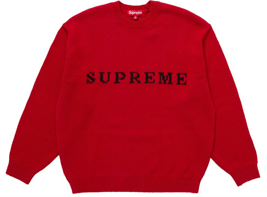 Supreme Knit Sweater "Red"
