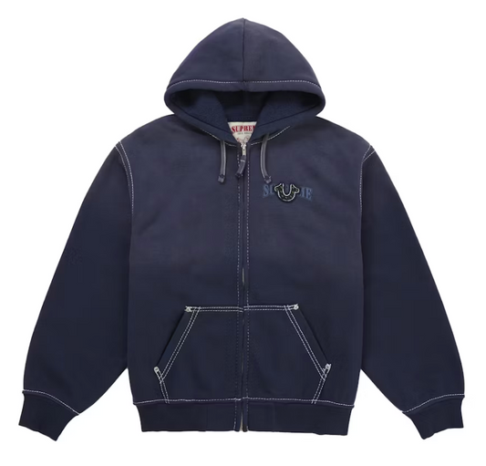 Supreme x True Religion Zip Up "Navy"