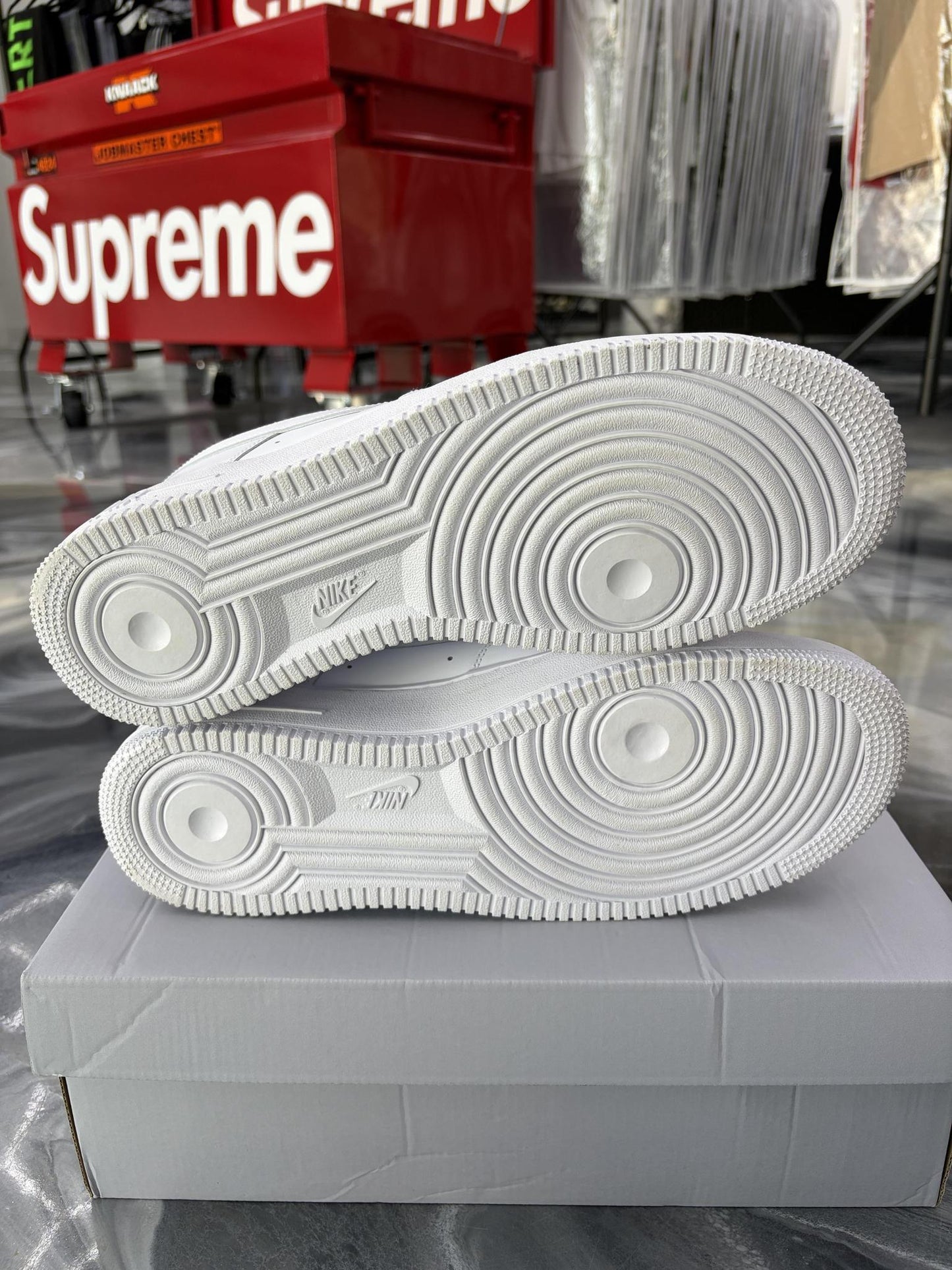 Nike Air Force 1 "White" Used Size 12