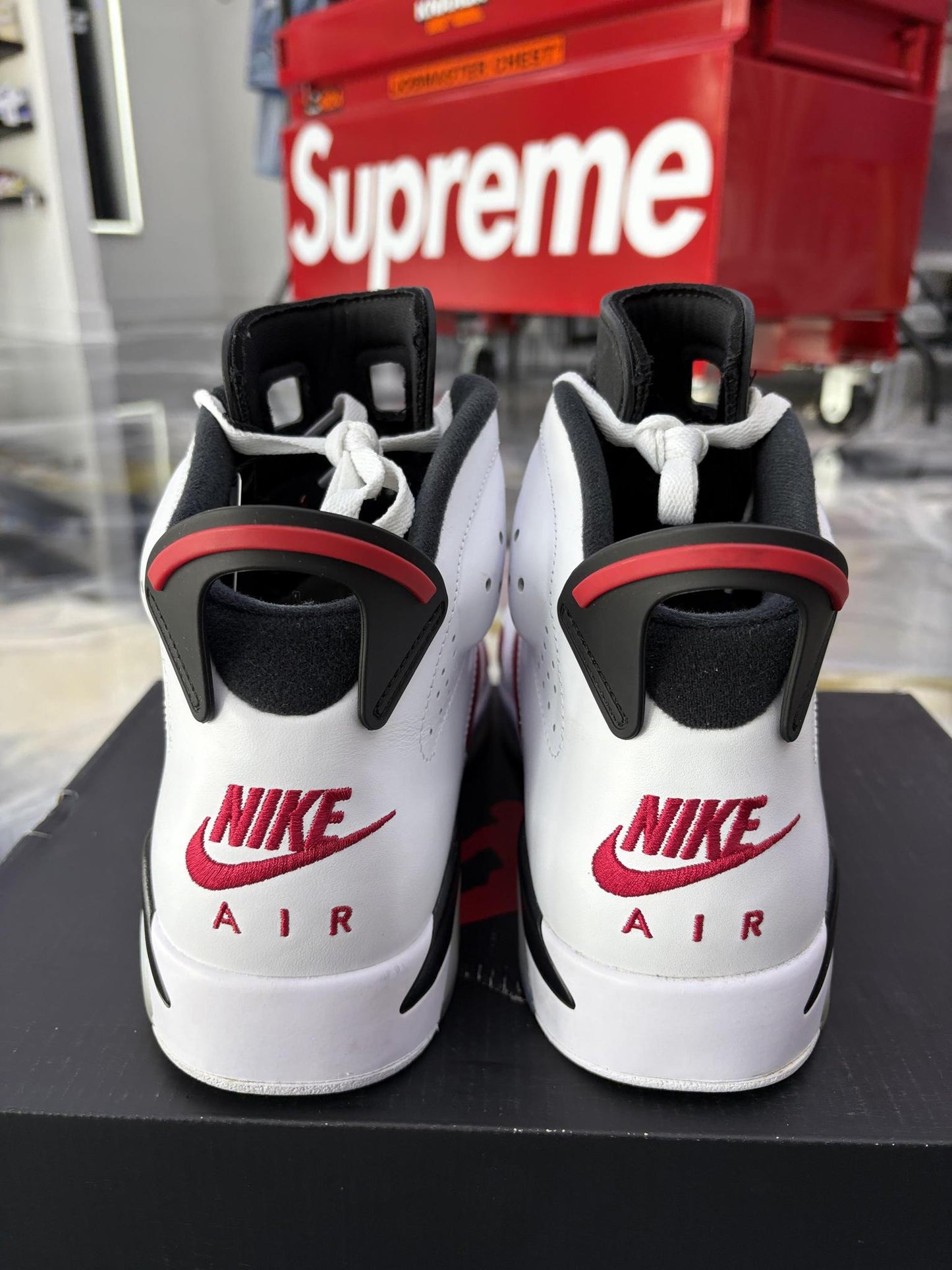 Jordan 6 "Carmine" Used Size 11