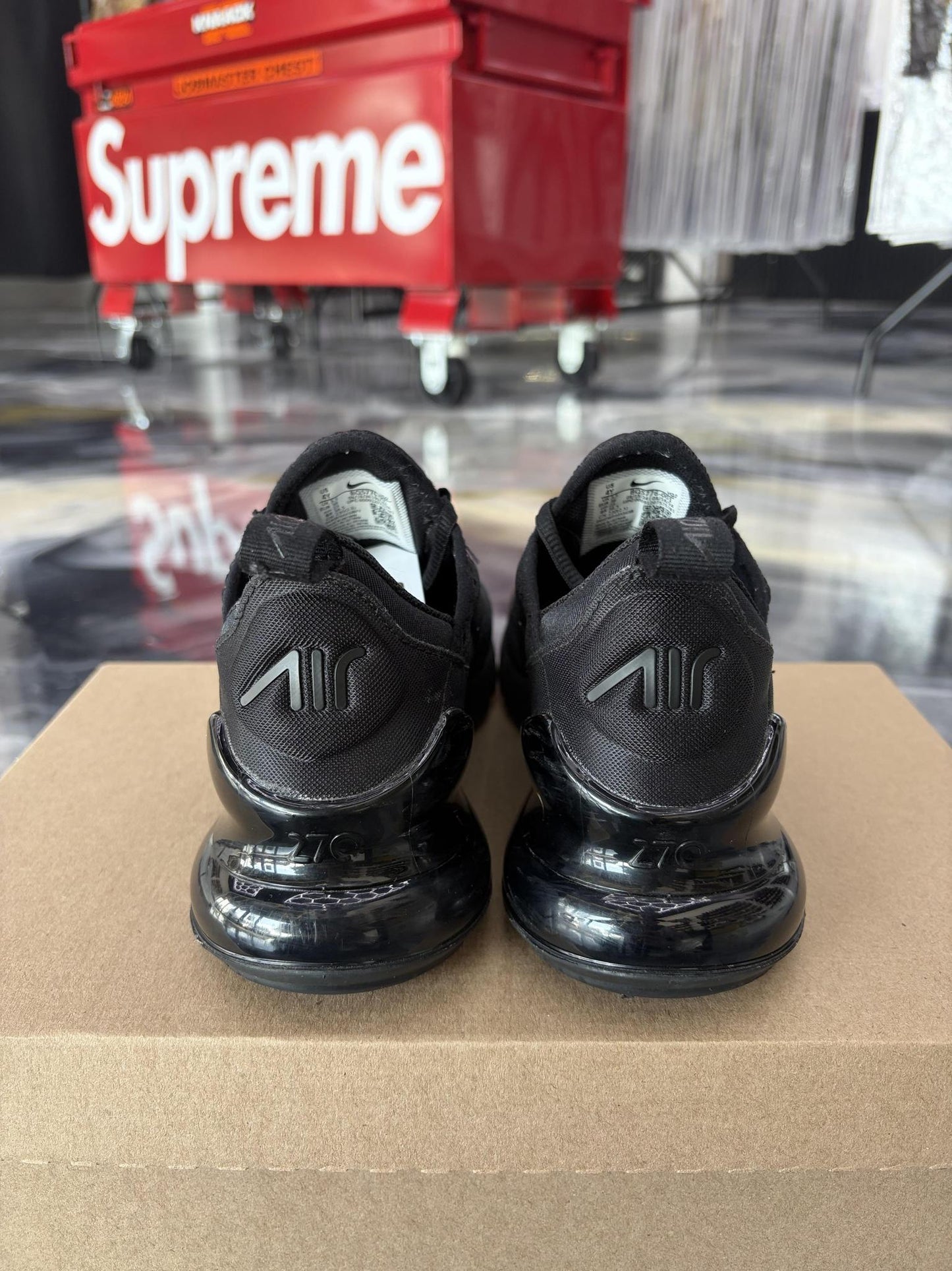 Nike Air Max 270 "Black" Used Size 4Y/5.5W