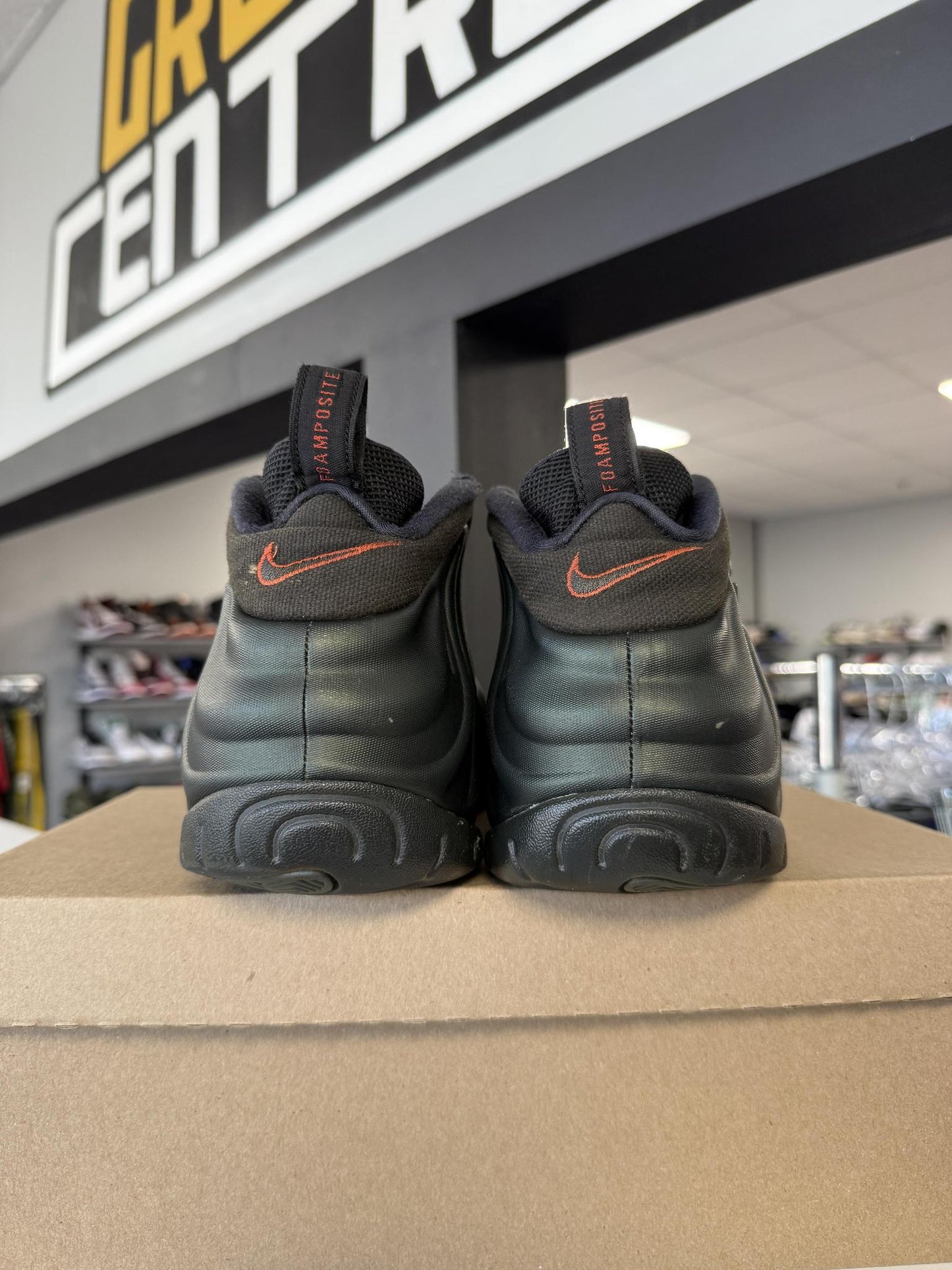 Nike Foamposite "Sequoia" Used Size 10.5