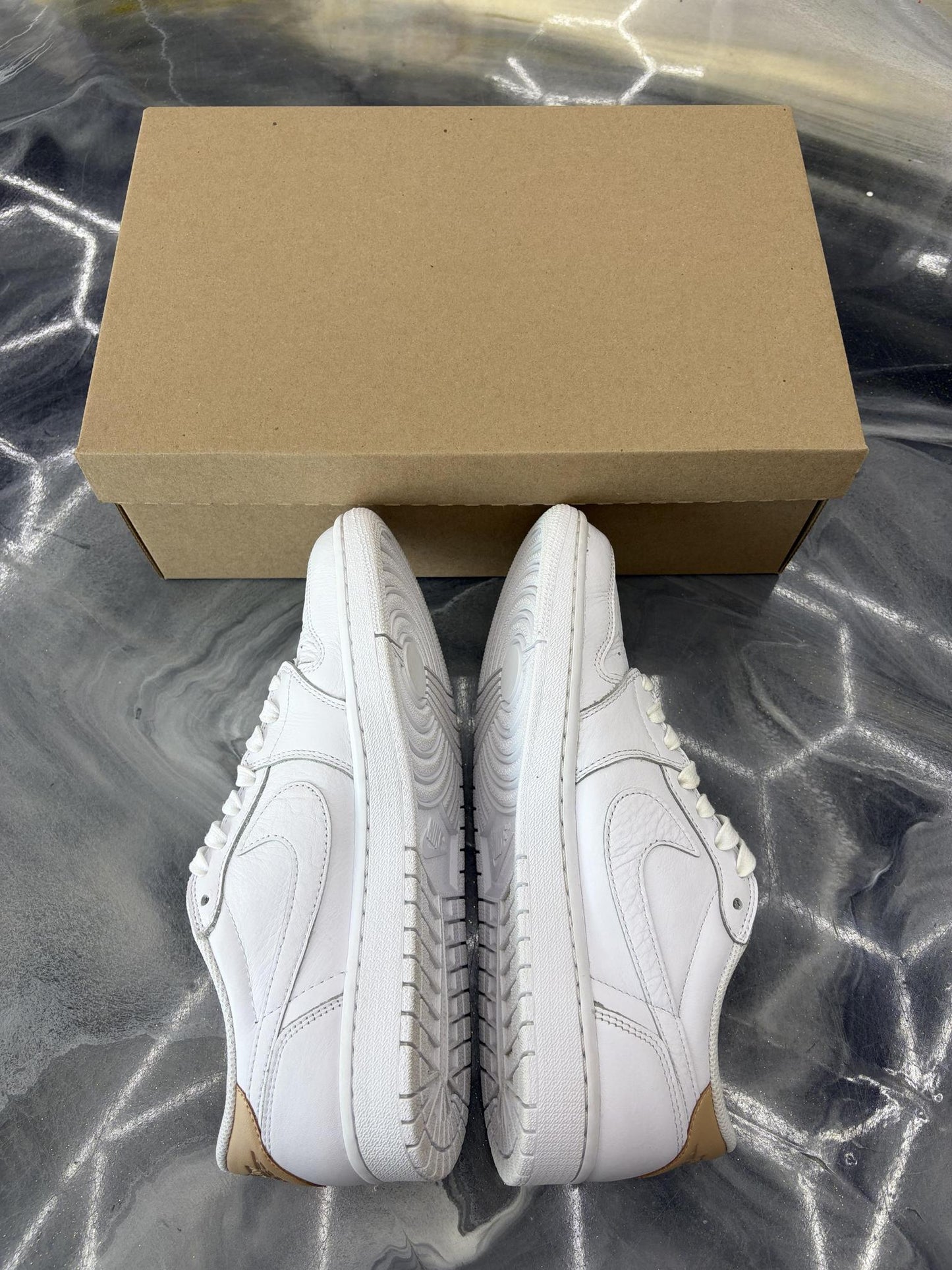 Jordan 1 Low "White Vachetta" Used Size 9.5