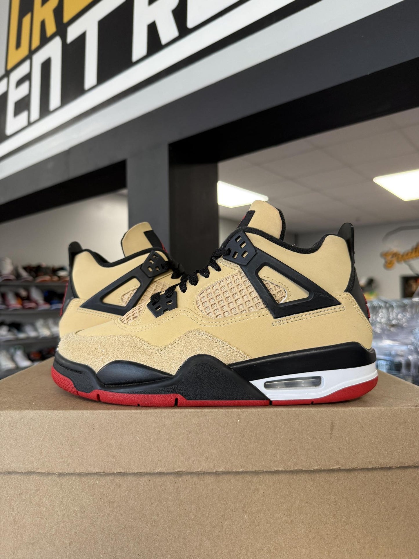 Jordan 4 Pizza Used Size 5Y/6.5W