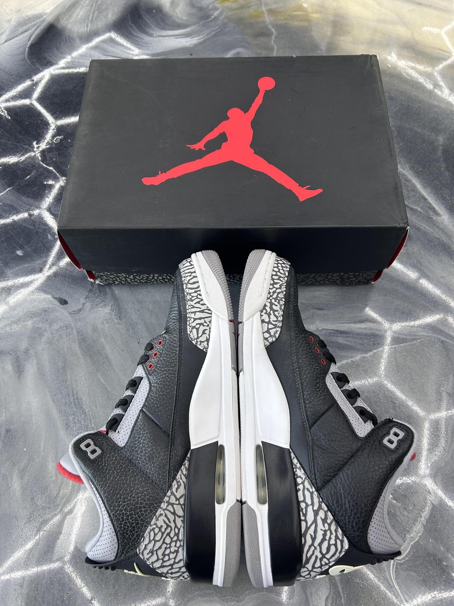 Jordan 3 "Black Cement" 2018 Used Size 10