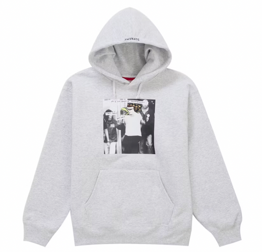 Supreme Anti Hero Hoodie "Grey"