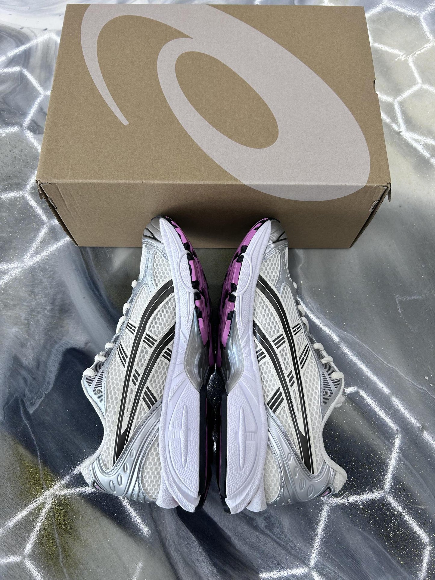 Asics Gel-Kayano 14 "Cream Sweet Pink" Used Size 6Y/7.5W