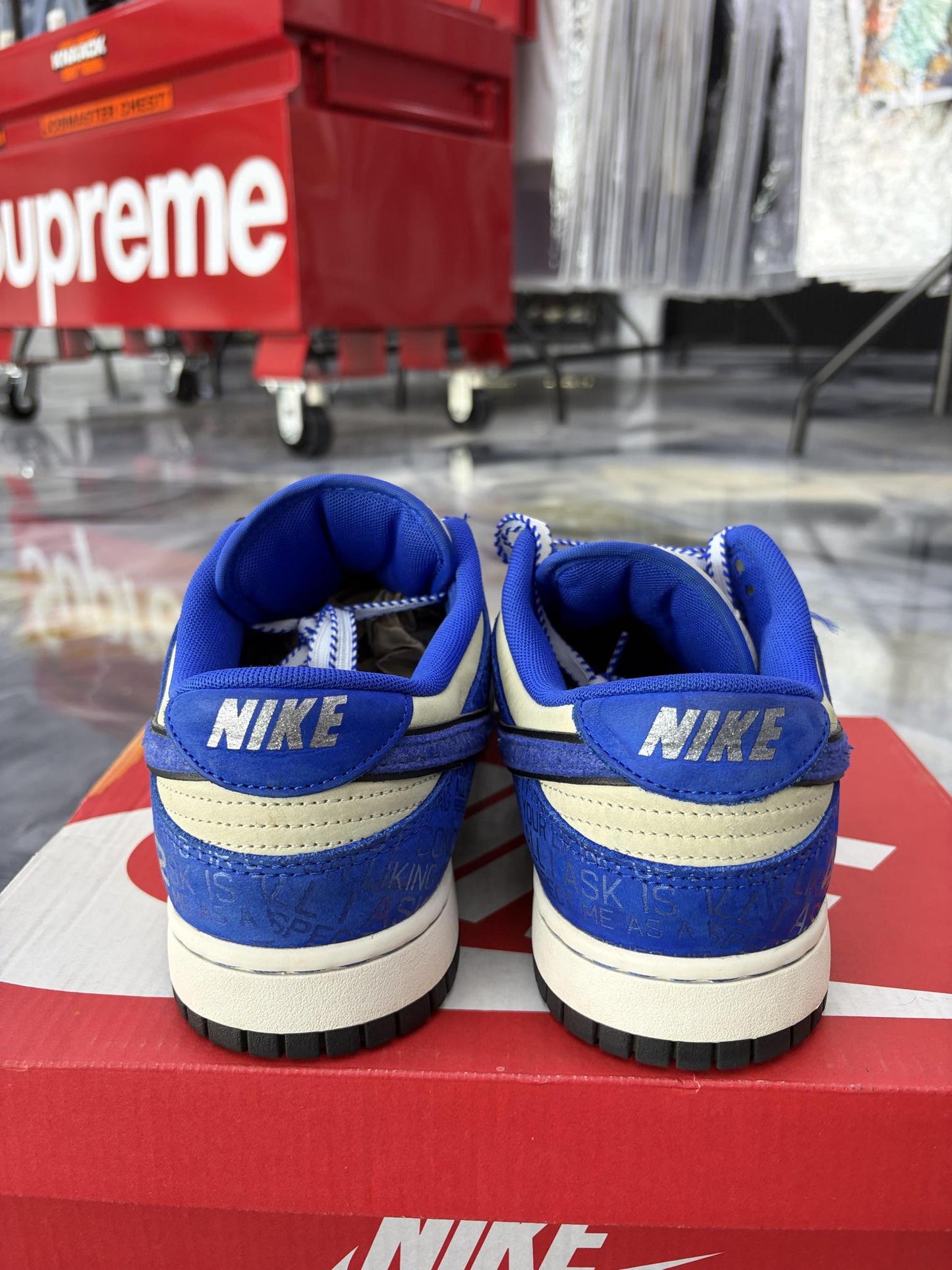 Nike Dunk Low "Jackie Robinson" Used Size 10