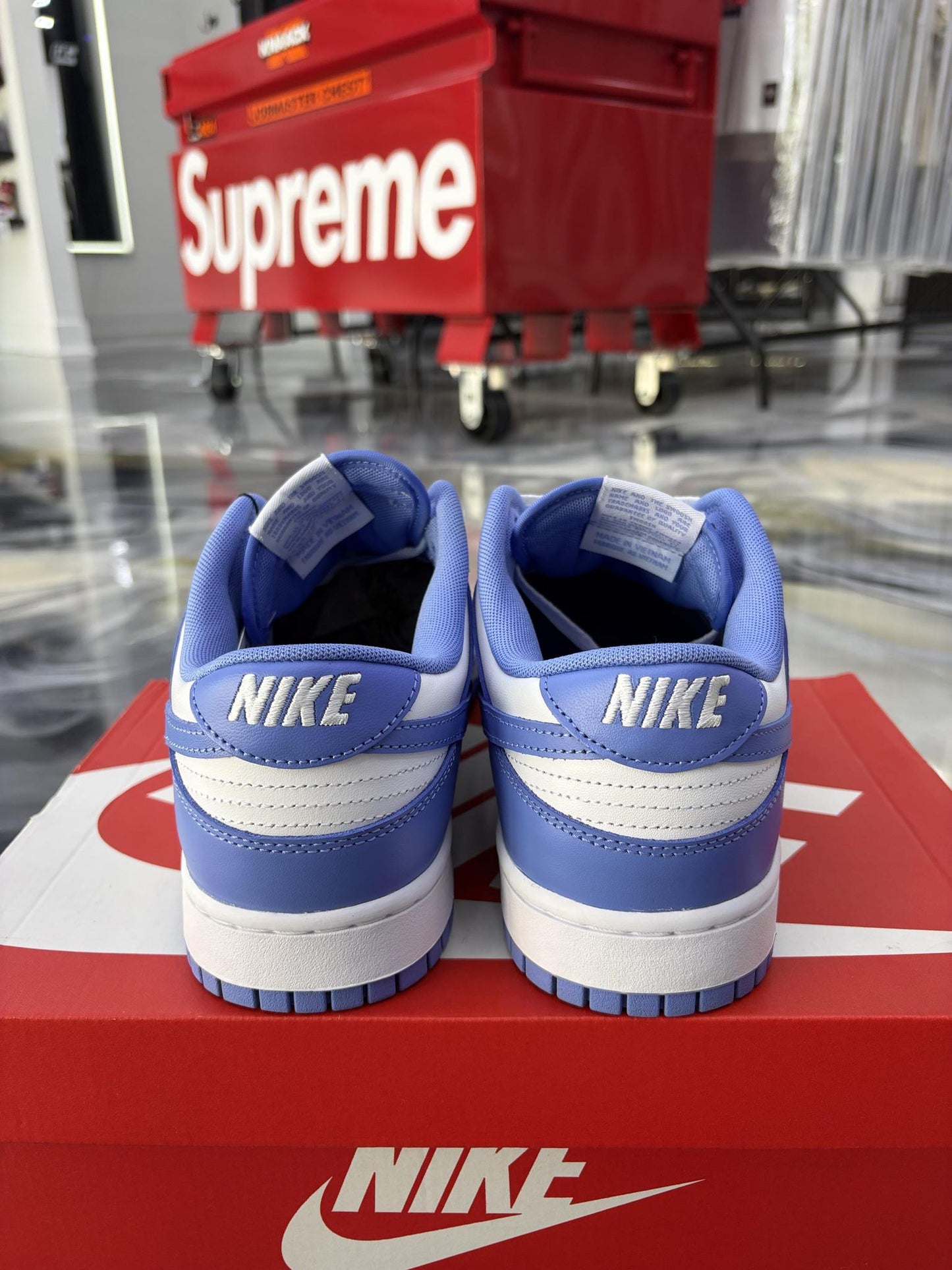 Nike Dunk Low "Polar Blue" Used Size 12