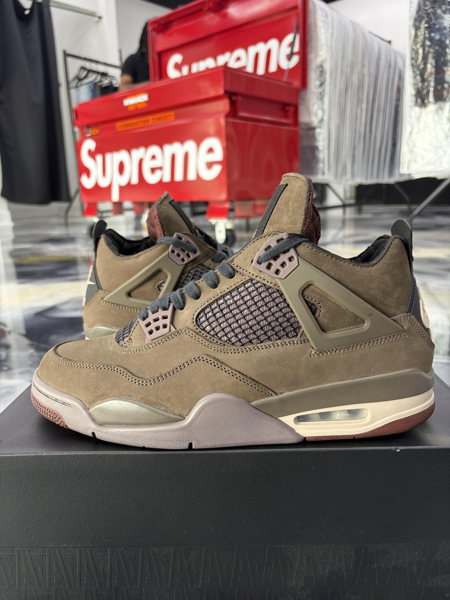 Jordan 4 A Ma Maniere "Mocha" Used Size 10.5
