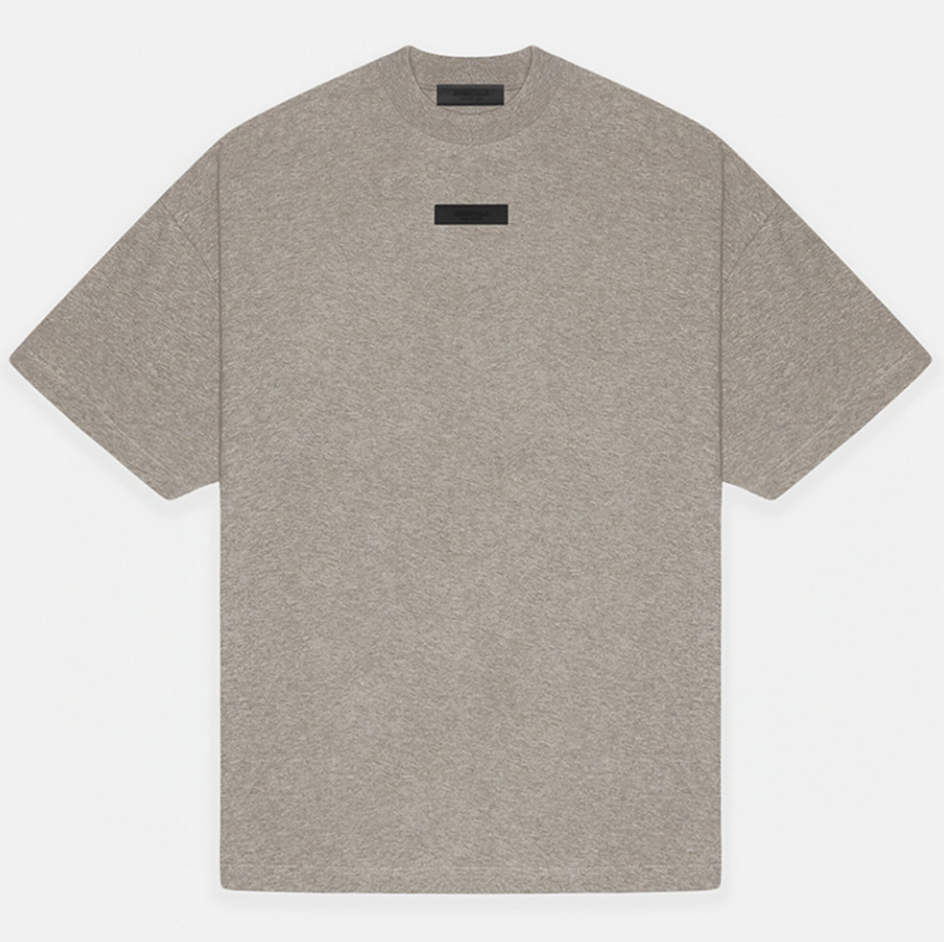 Essentials Crewneck Tee "Heather Grey"