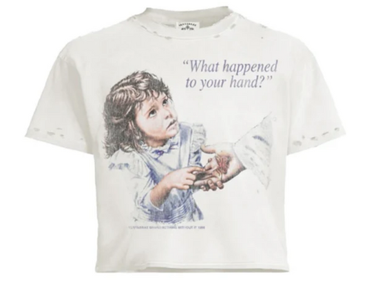 Vertabrae What Happened? Tee "Cream"