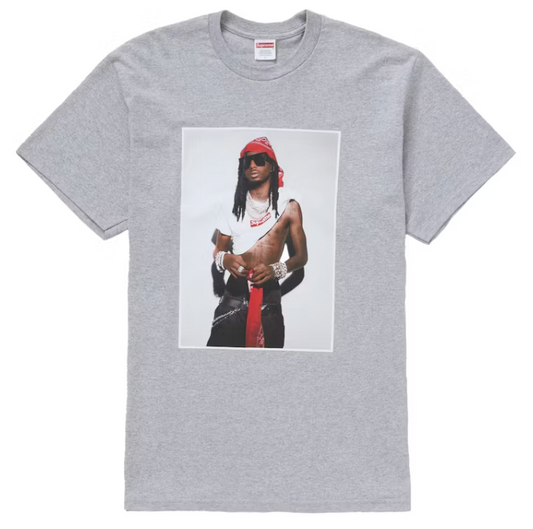 Supreme x Playboi Cart Tee "Grey"