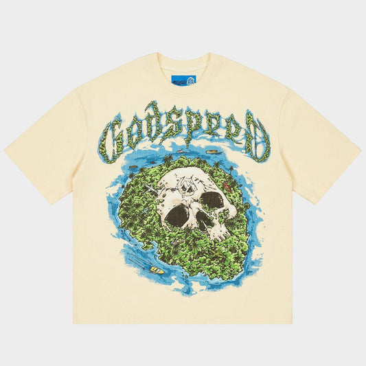 Godspeed Skull Island II Tee Bone