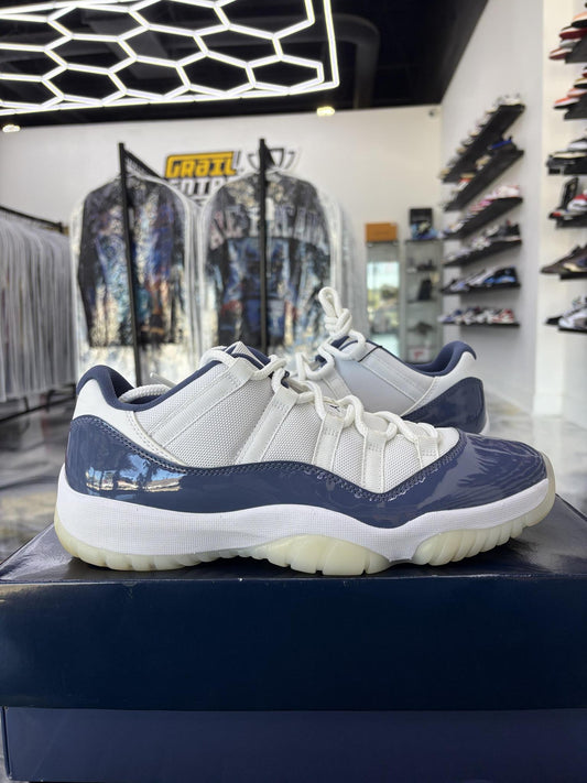 Jordan 11 Low "Diffused Blue" Used Size 10.5