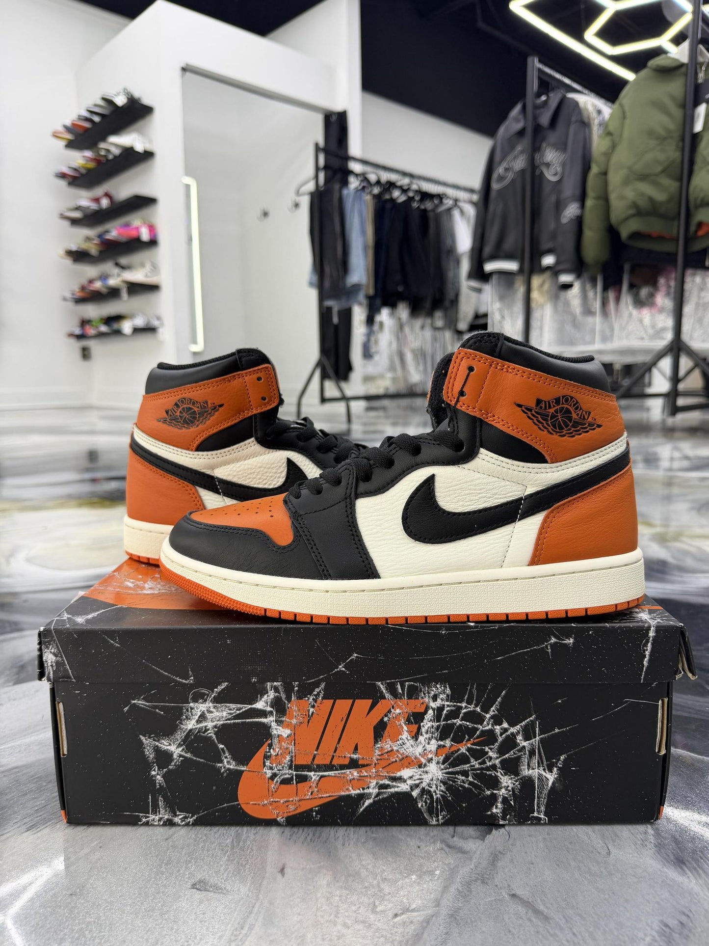 Jordan 1 "Shattered Backboard" Used Size 10