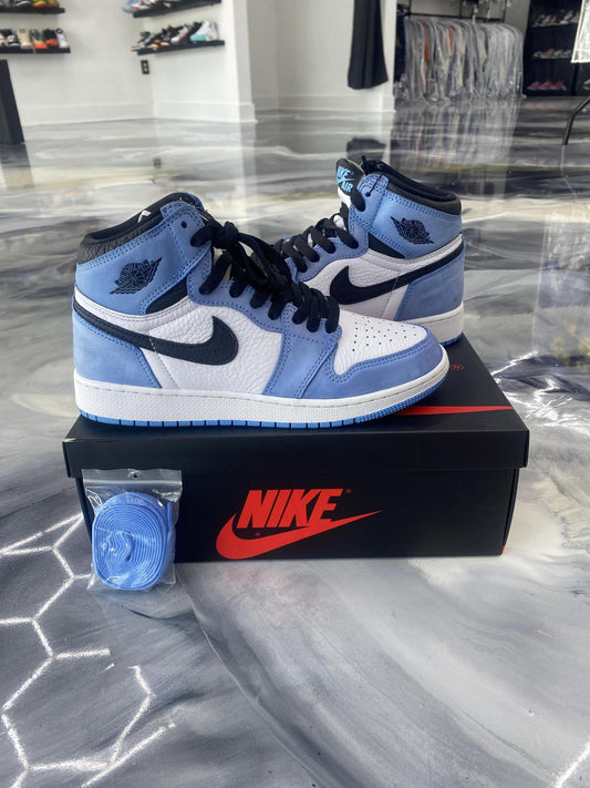 Jordan 1 "University Blue" Used 7Y/8.5W