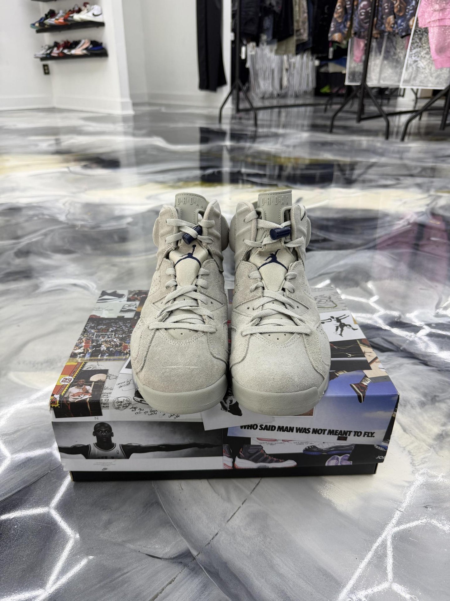 Jordan 6 Georgetown Used Size 10.5