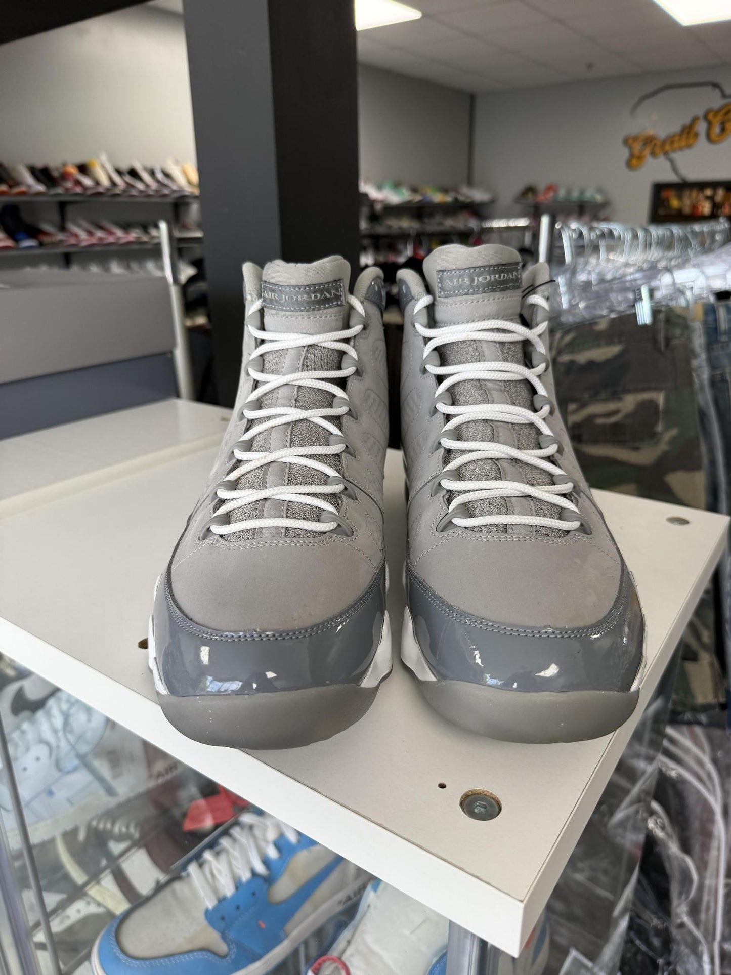 Jordan 9 "Cool Grey" Used Size 13