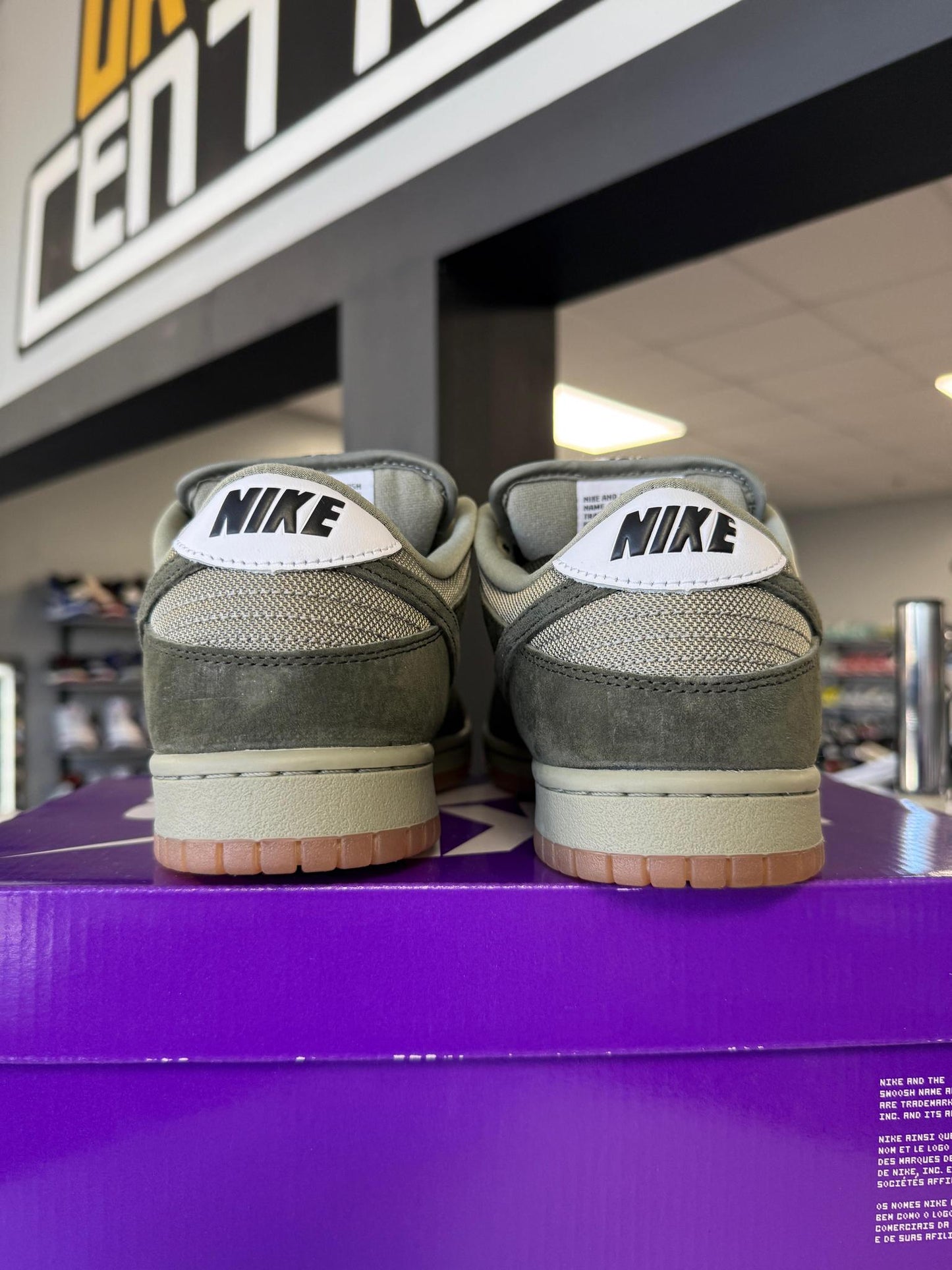 Nike Dunk Low Sb Pro "Sequoia" Used Size 8.5