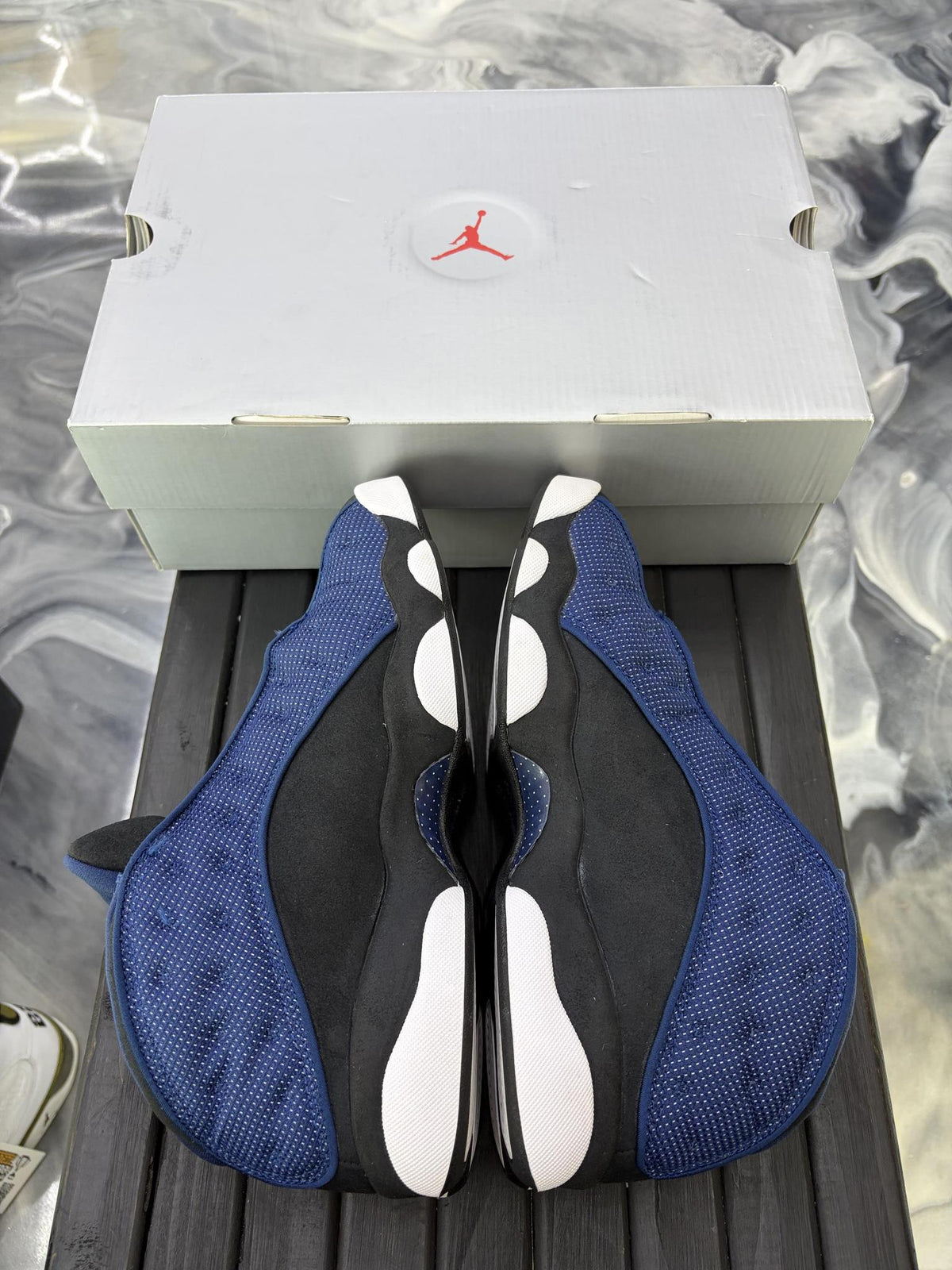 Jordan 13 Low "Brave Blue" Used Size 9