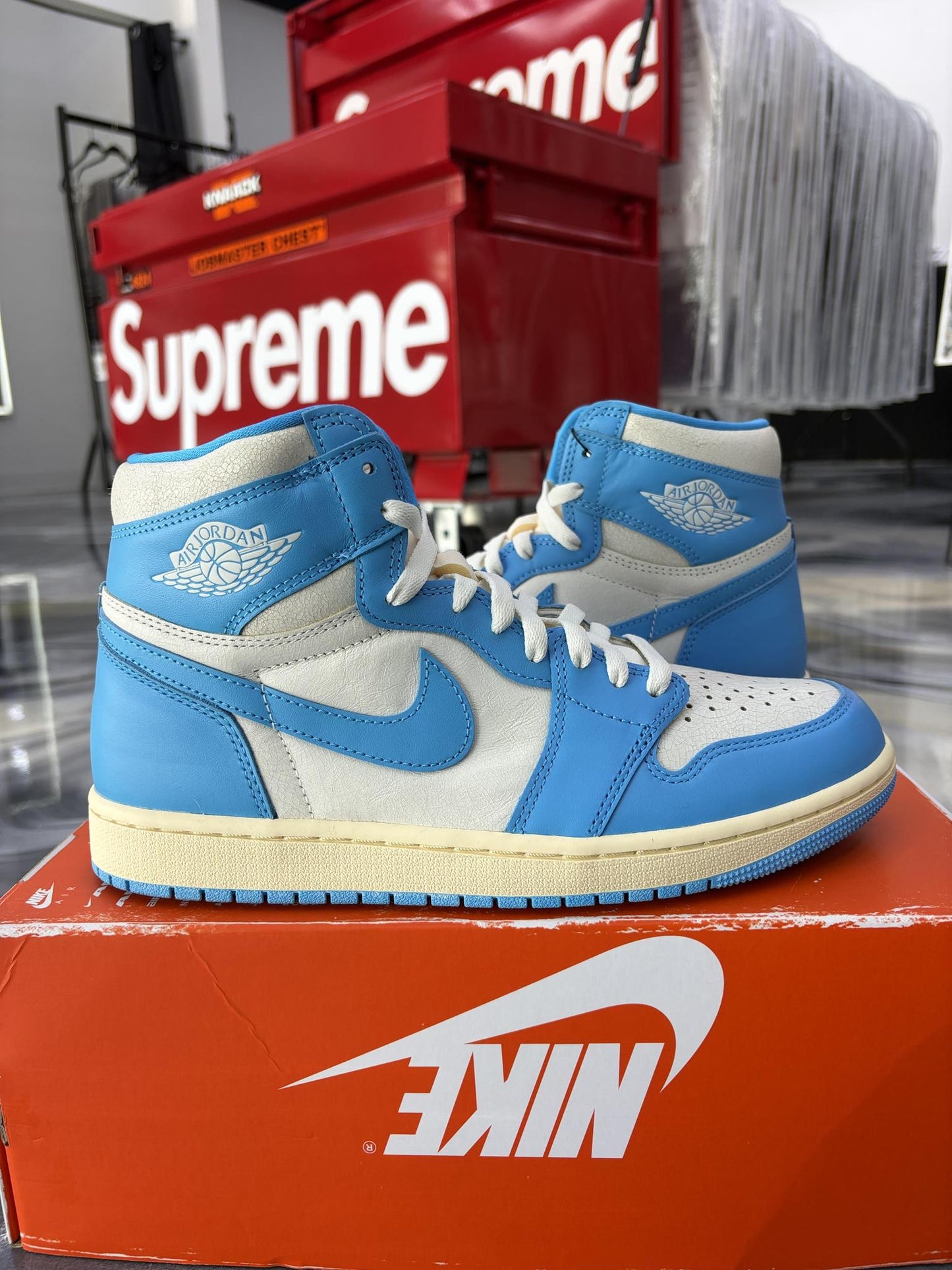 Jordan 1 UNC "Reimagined" Used Size 9