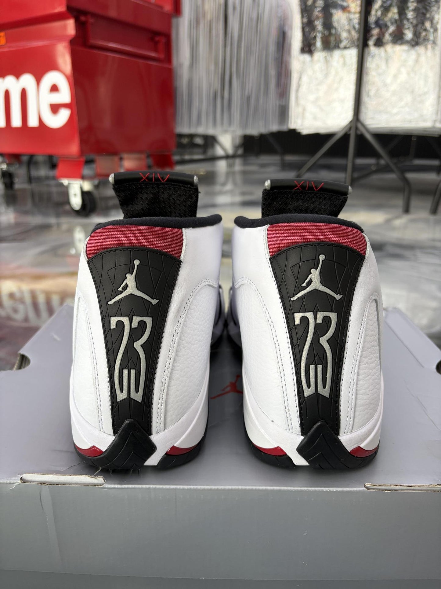 Jordan 14 "Black Toe" Used Size 12
