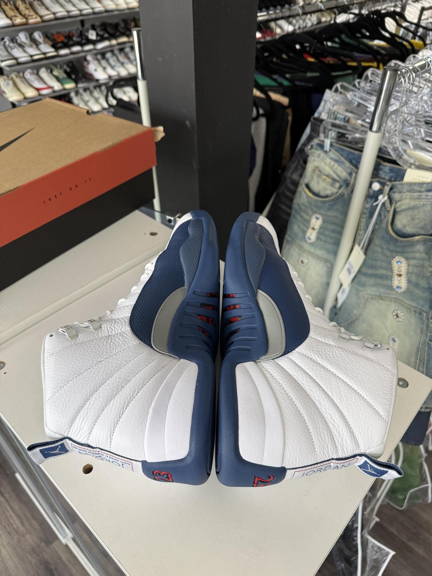 Jordan 12 "French Blue" Used Size 14