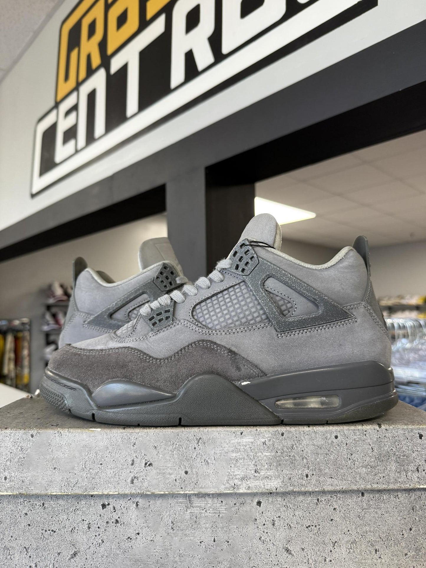 Jordan 4 "Wet Cement" Used Size 8.5