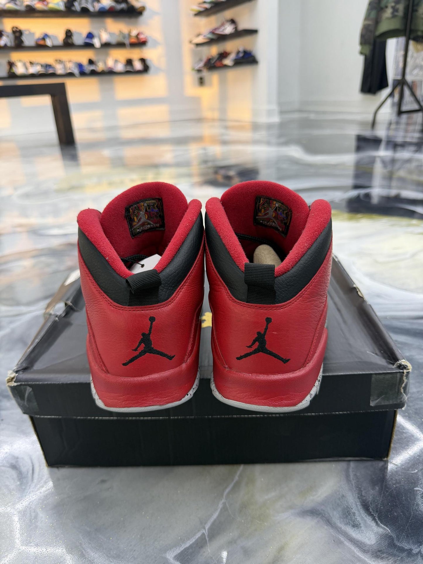 Jordan 10 Bulls Over Broadway Used Size 9.5
