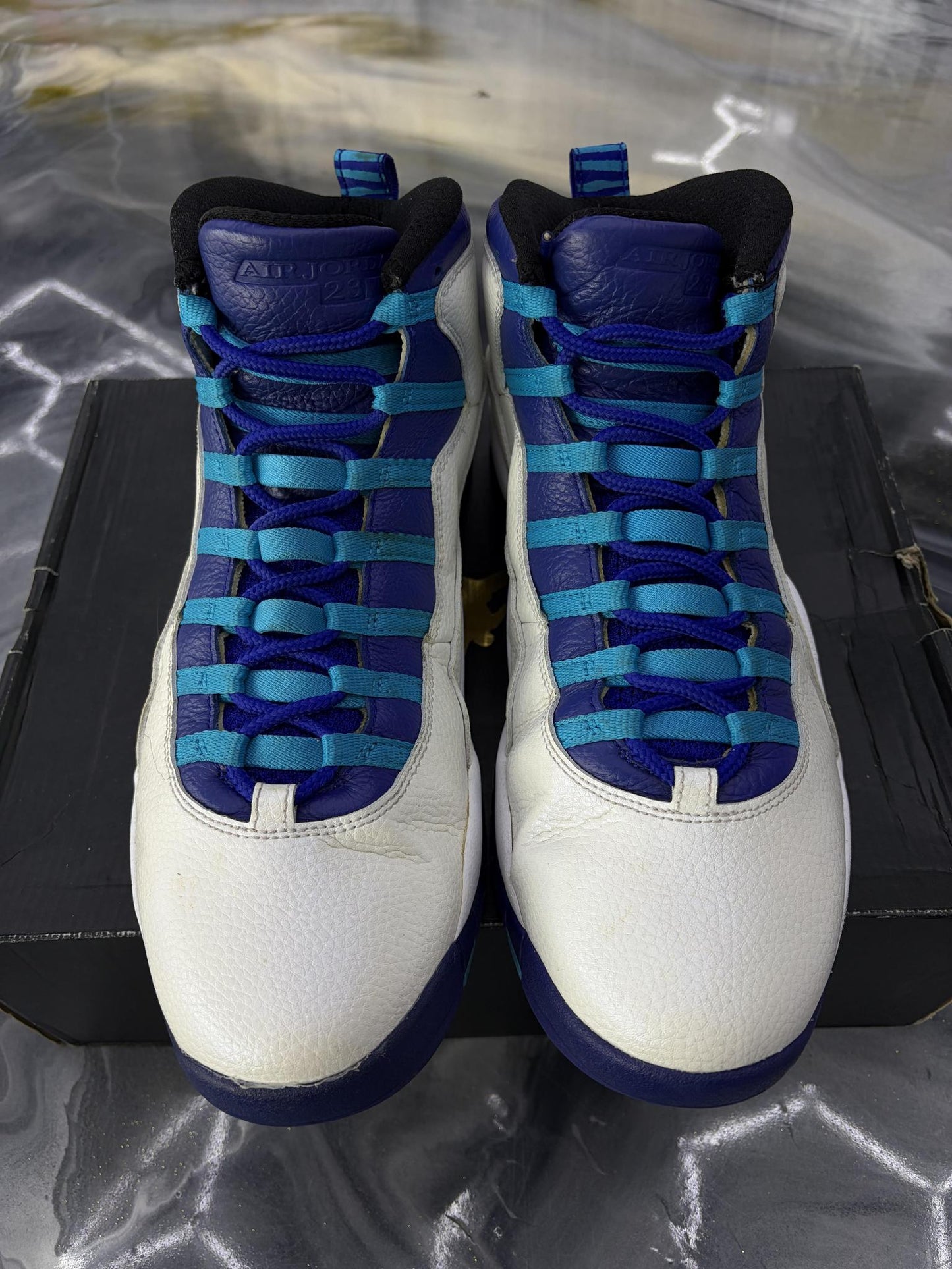 Jordan 10 "Hornets" Used Size 13