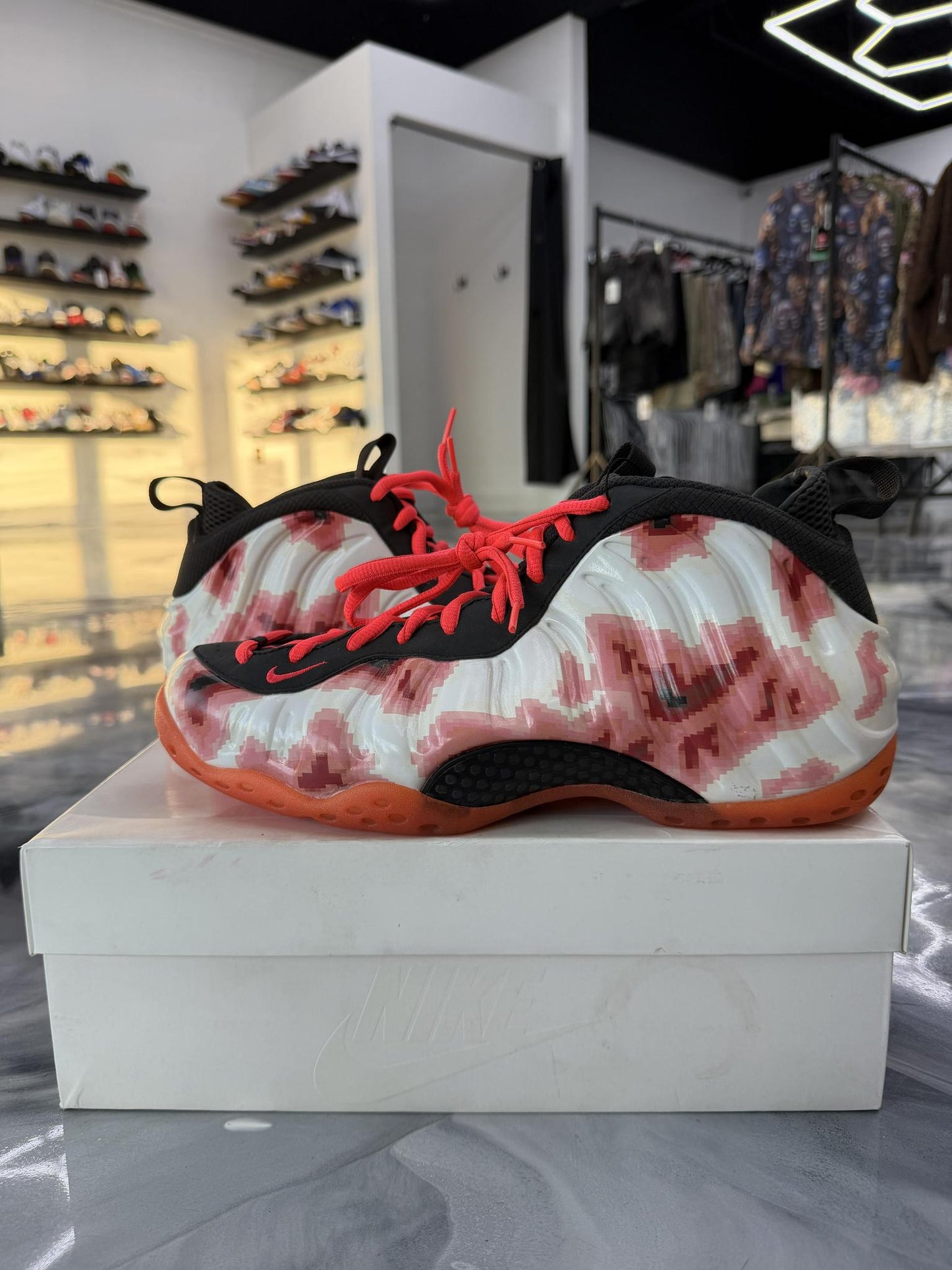 Nike Foamposite One "Thermal" Map Used Size 12