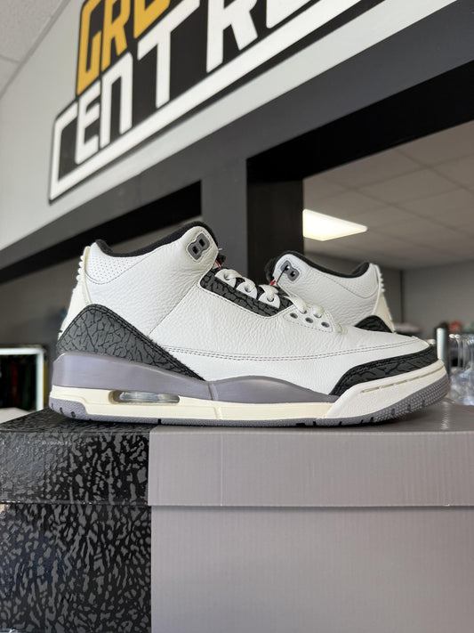 Jordan 3 "Cement Grey" Used Size 9