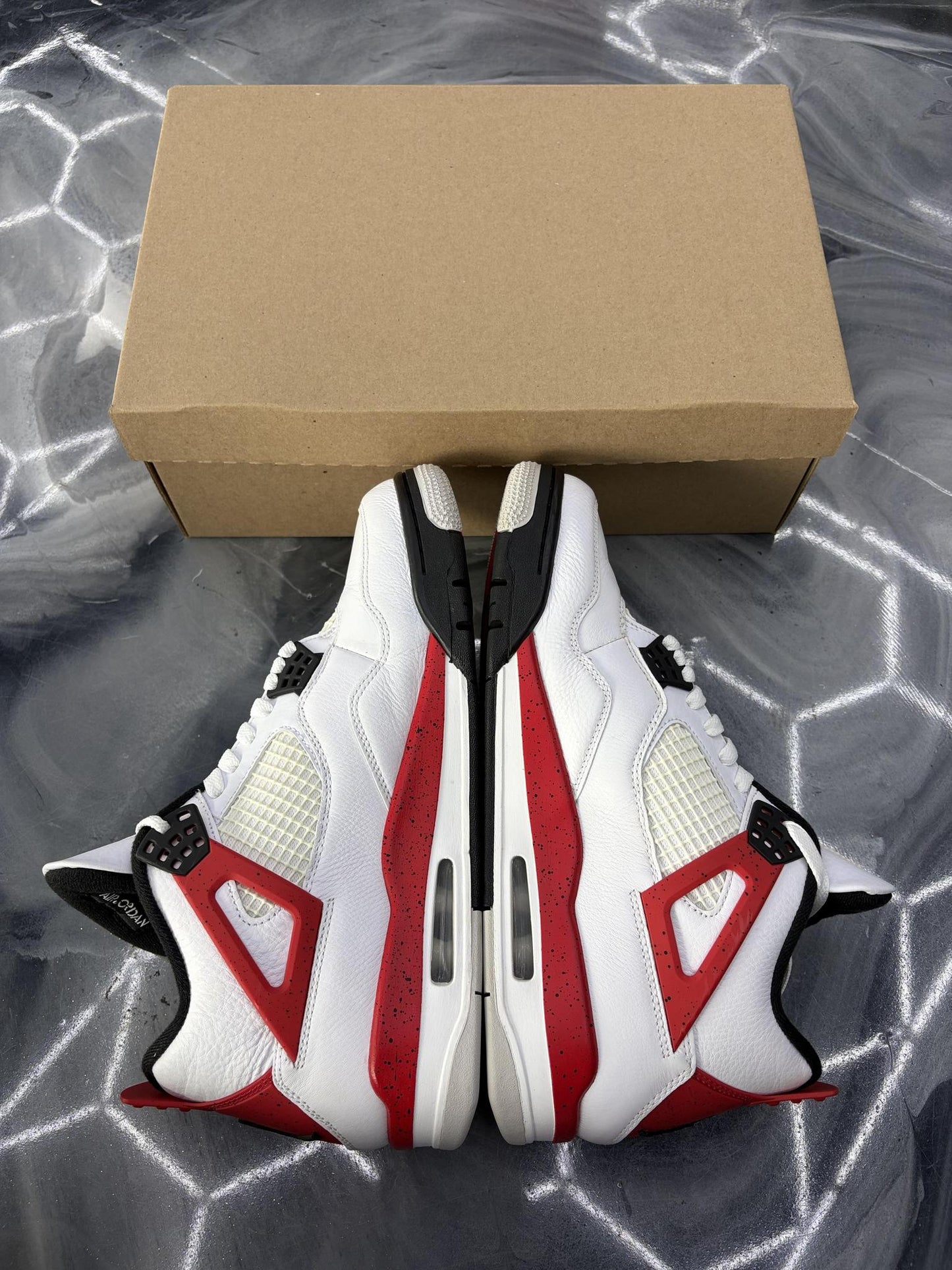 Jordan 4 "Red Cement" Used Size 11