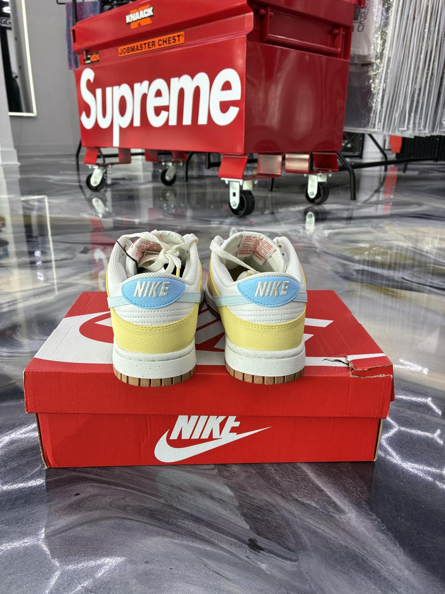 Nike Dunk Low "Alabaster" Used Size 7Y/8.5W