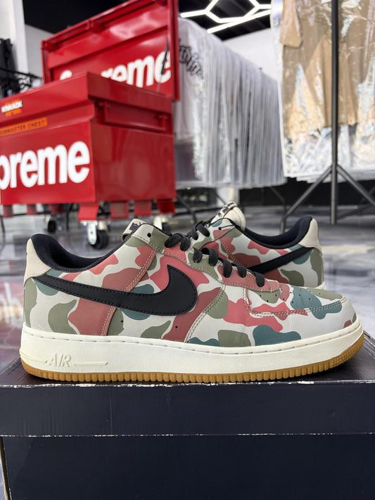 Nike Air Force 1 Low "Reflective Duck Camo" Used Size 11