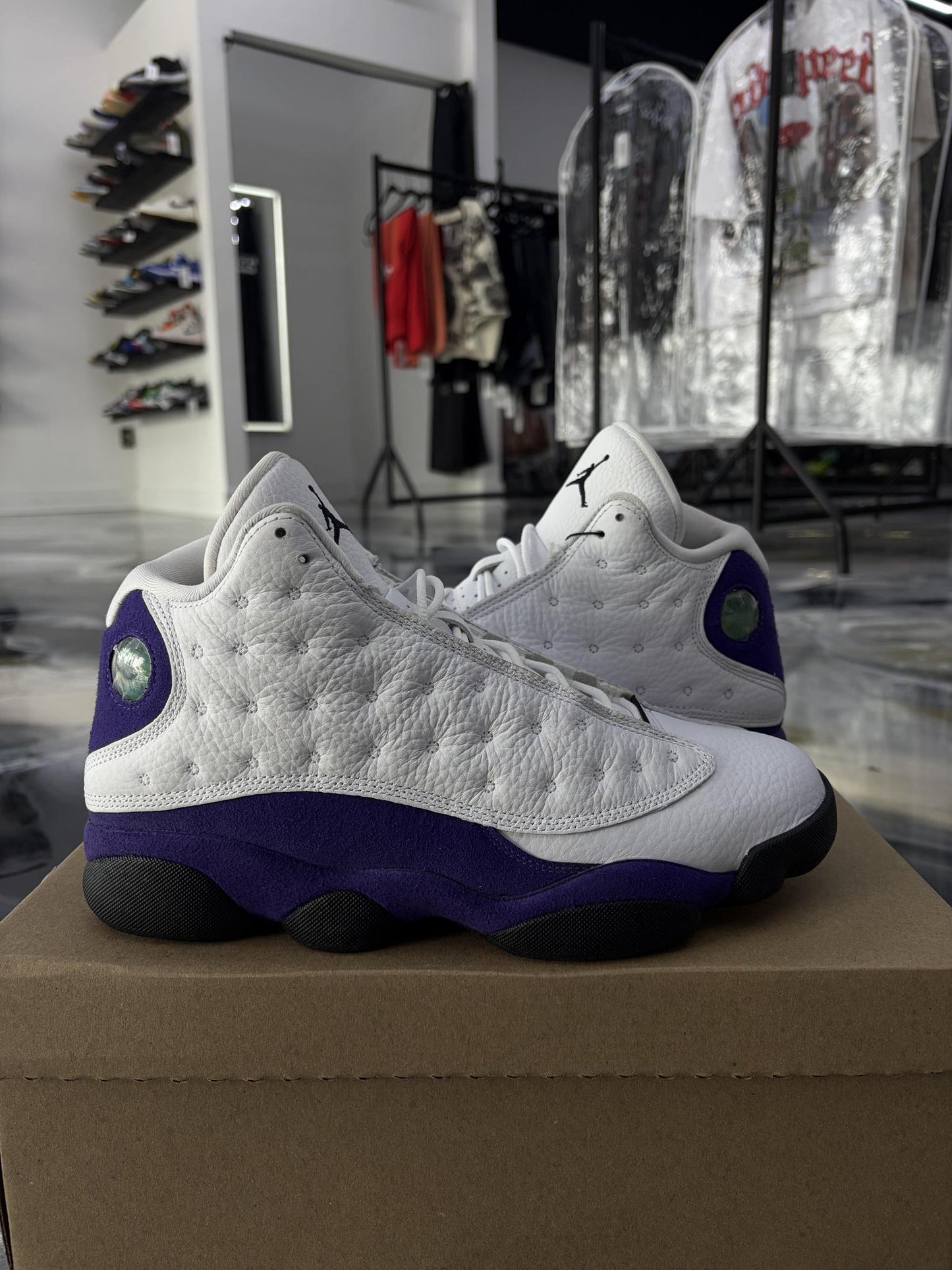 Jordan 13 "Lakers" Used Size 9