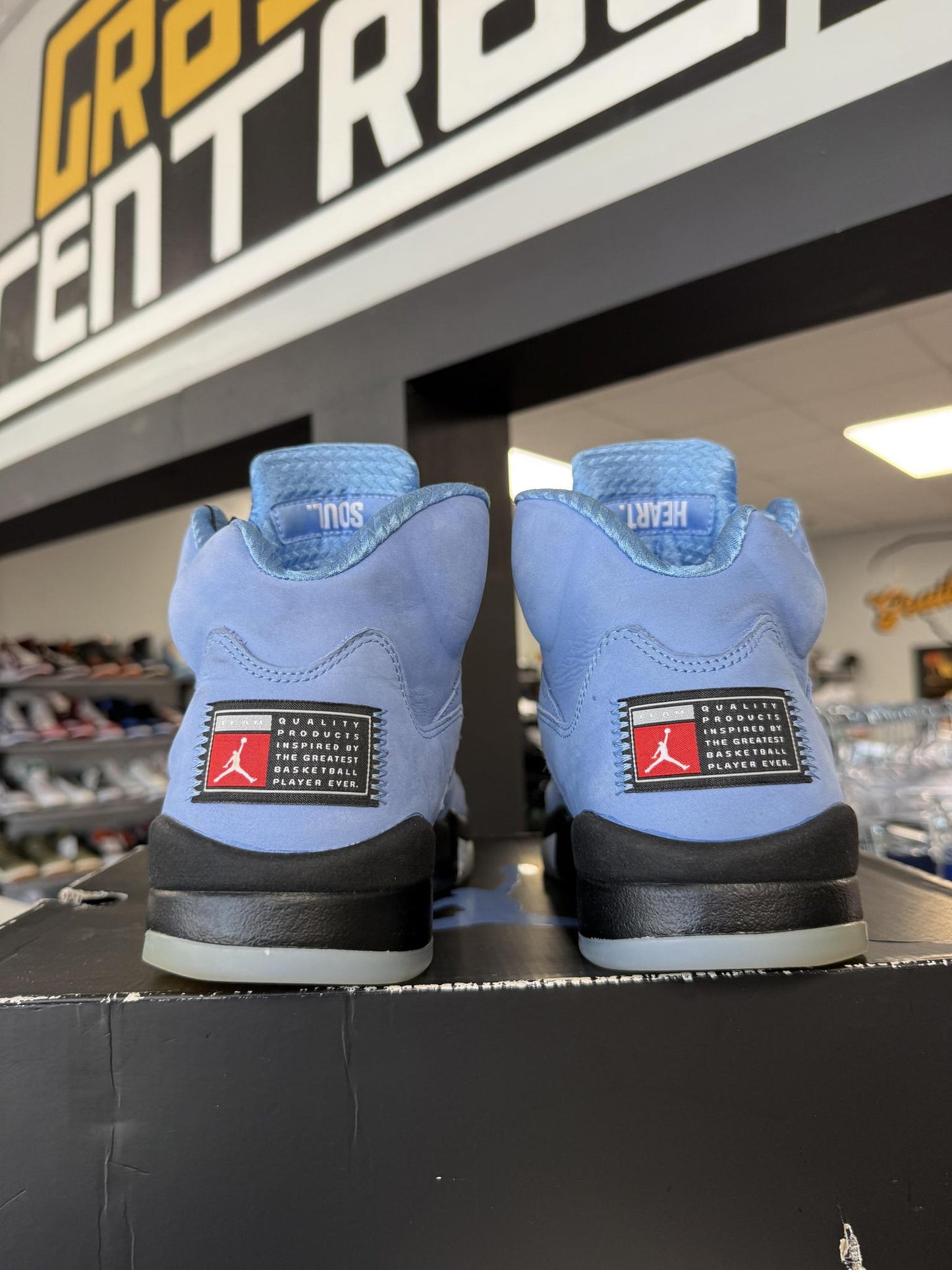 Jordan 5 "UNC" Used Size 11