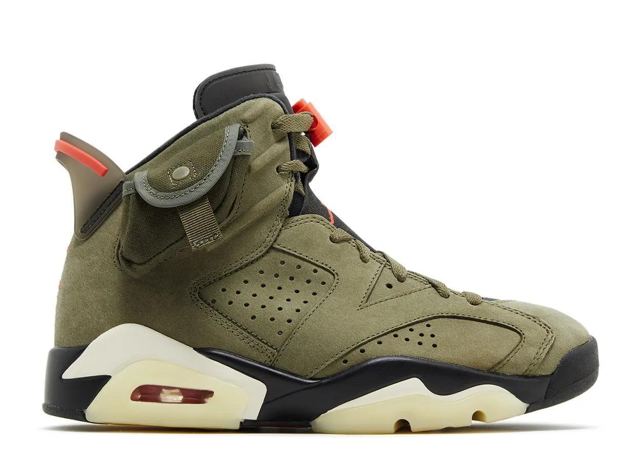 Jordan 6 x Travis Scott "Olive"