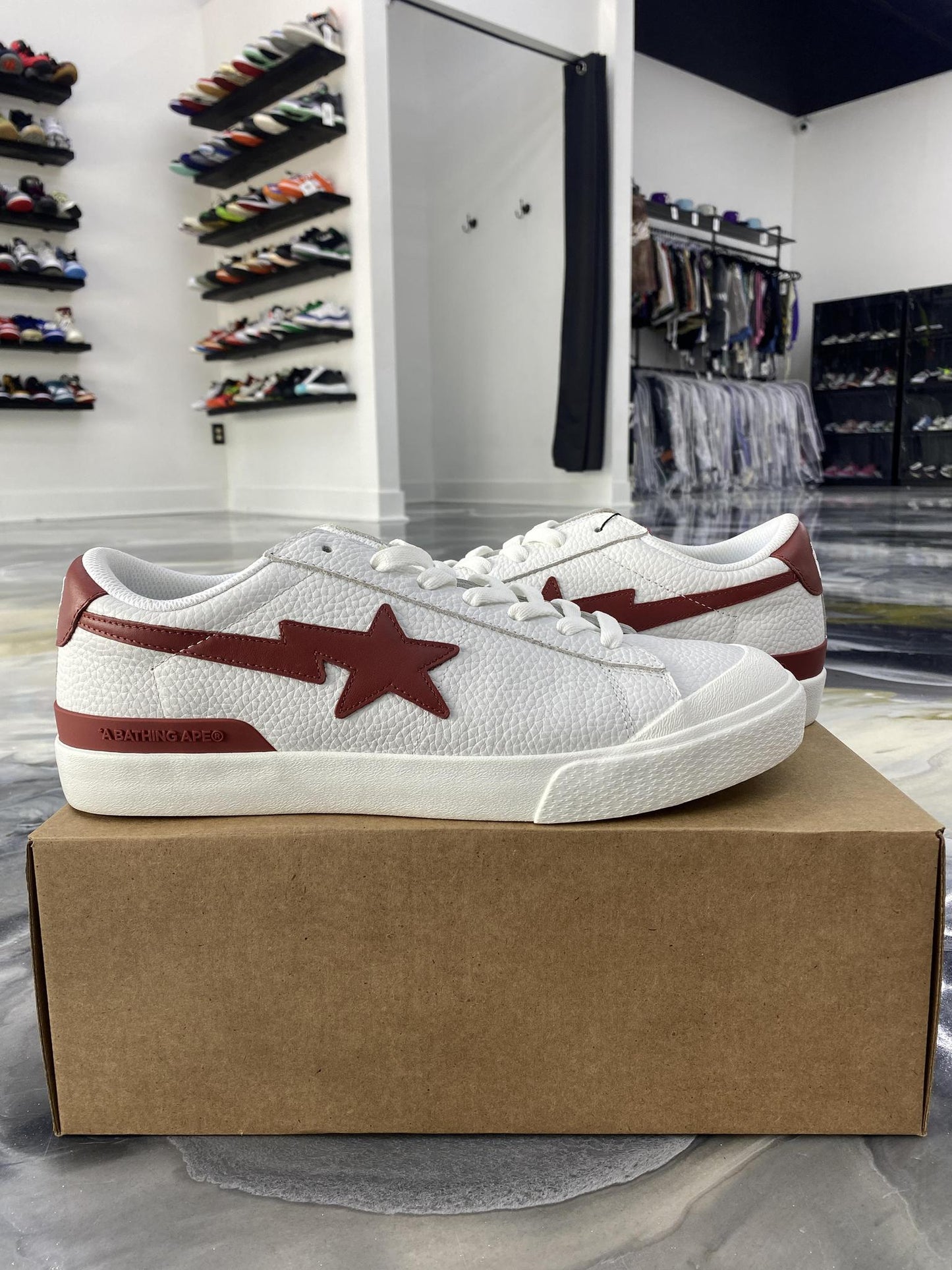 A Bathing Ape "Mad Sta" Used Size 13