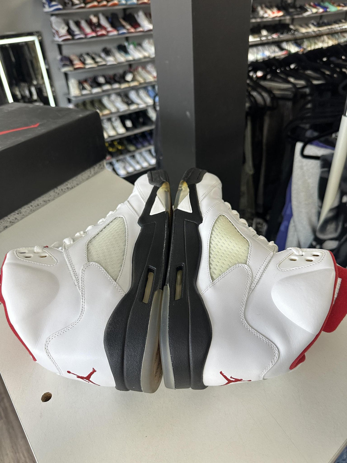 Jordan 5 "Fire Red" Size 12 Used