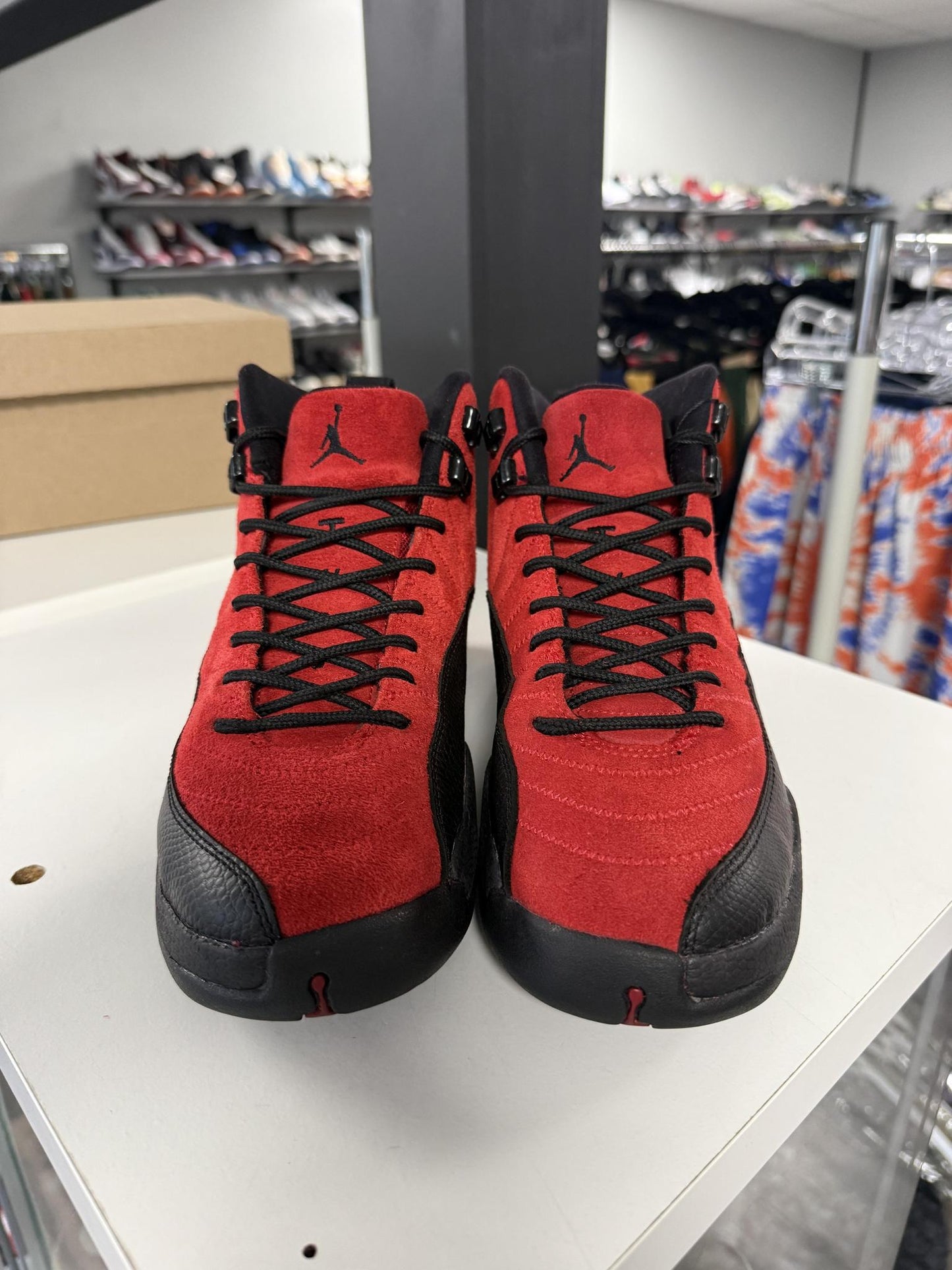 Jordan 12 "Reverse Flu Game" Used Size 7Y/8.5W