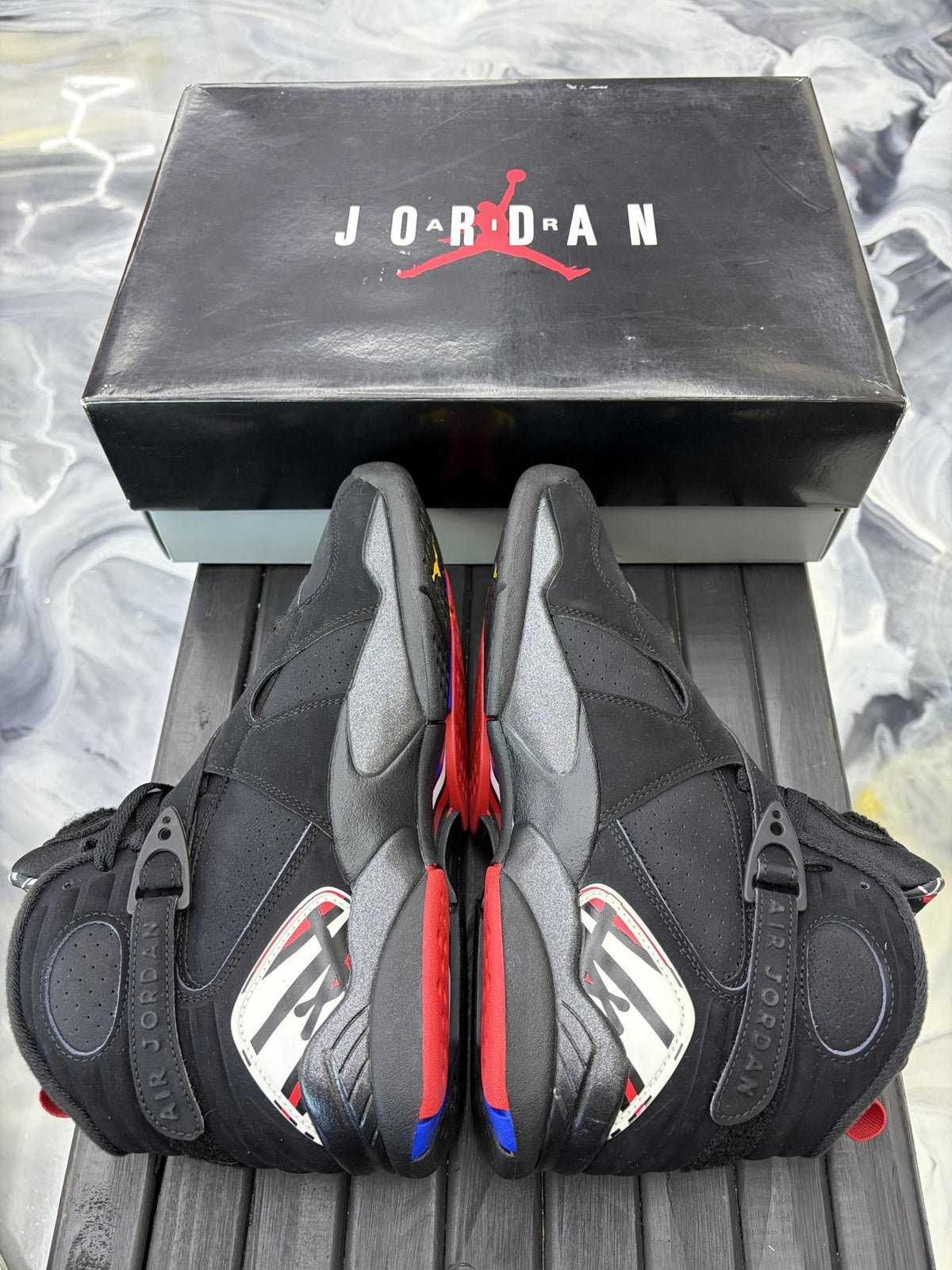 Jordan 8 "Playoff" Used Size 9