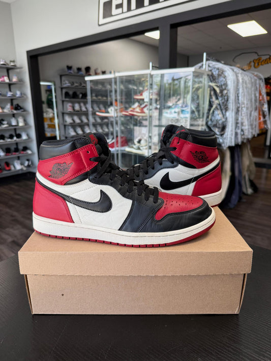 Jordan 1 "Bred Toe" Used Size 13